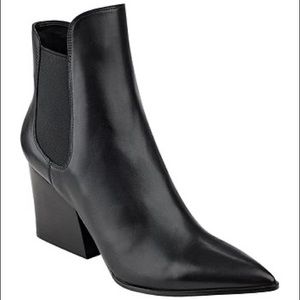 Kendall + Kylie Finley Pointed Toe Block Heel Booties